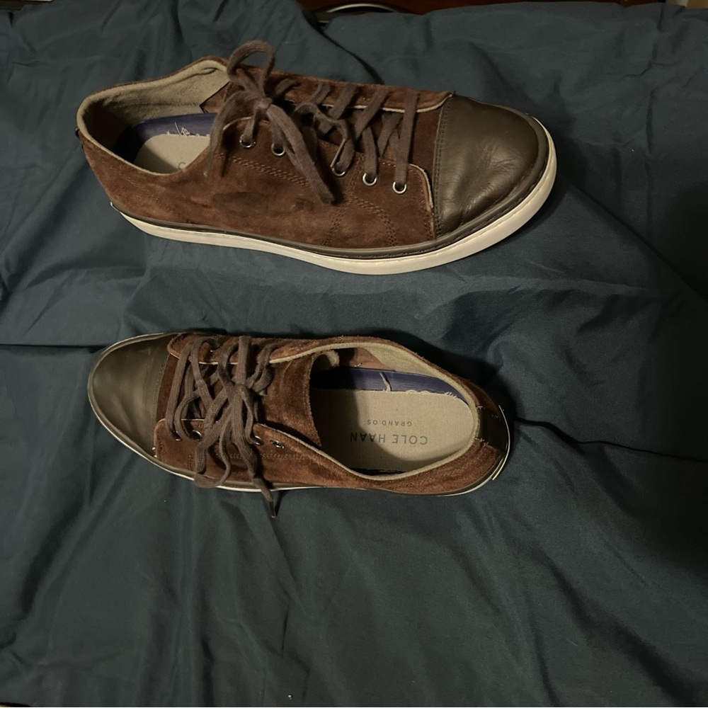 Cole Haan Men's Brown and Black Sneakers - Picture 3 of 7